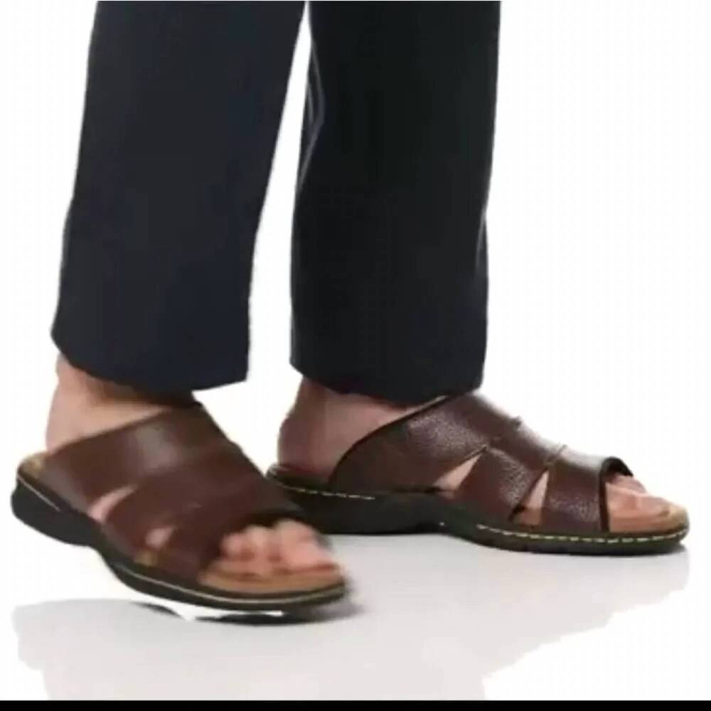 NEW GBX men's open back slyder sandal in tan